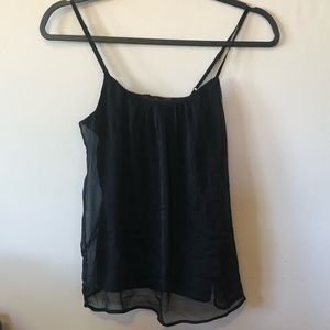 The Limited Black Mesh Tank